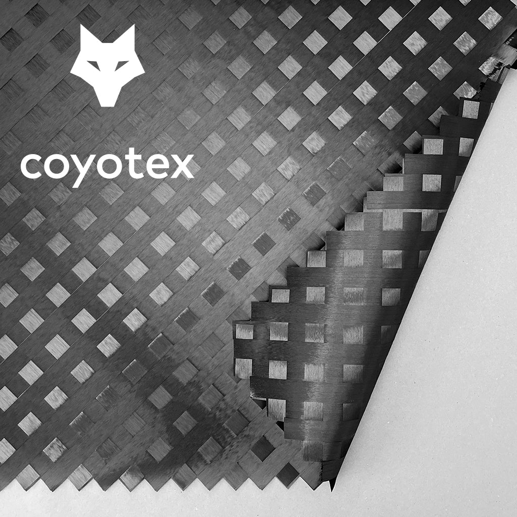 Kohlegelege / Carbon Gelege / Kohlefaser Gelege, Biaxial/Bidiagonal, Spread Tow coyotex™