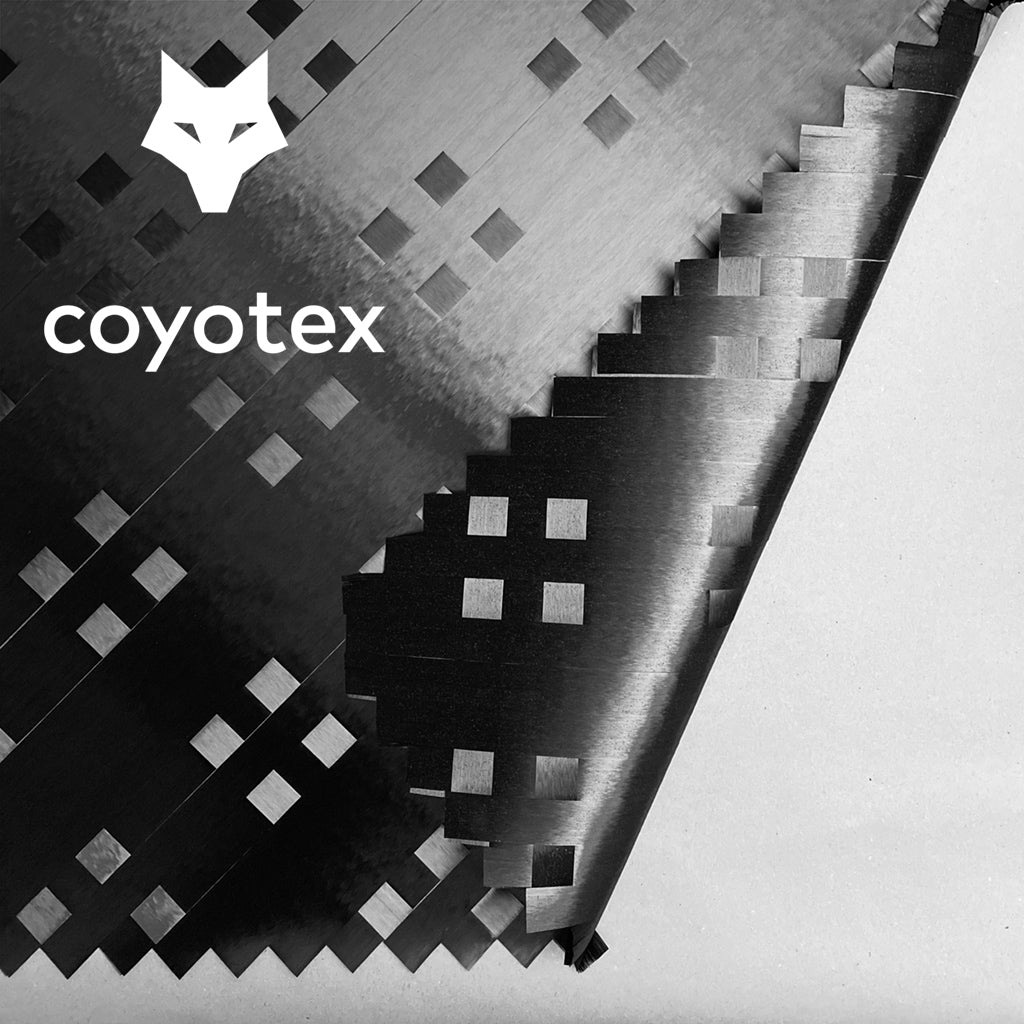 Kohlegelege / Carbon Gelege / Kohlefaser Gelege, Biaxial/Bidiagonal, Spread Tow coyotex™