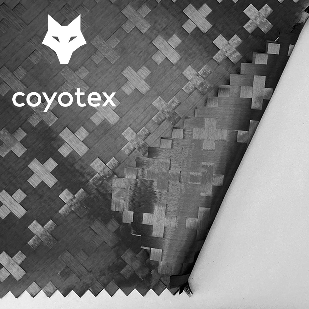 Kohlegelege / Carbon Gelege / Kohlefaser Gelege, Biaxial/Bidiagonal, Spread Tow coyotex™