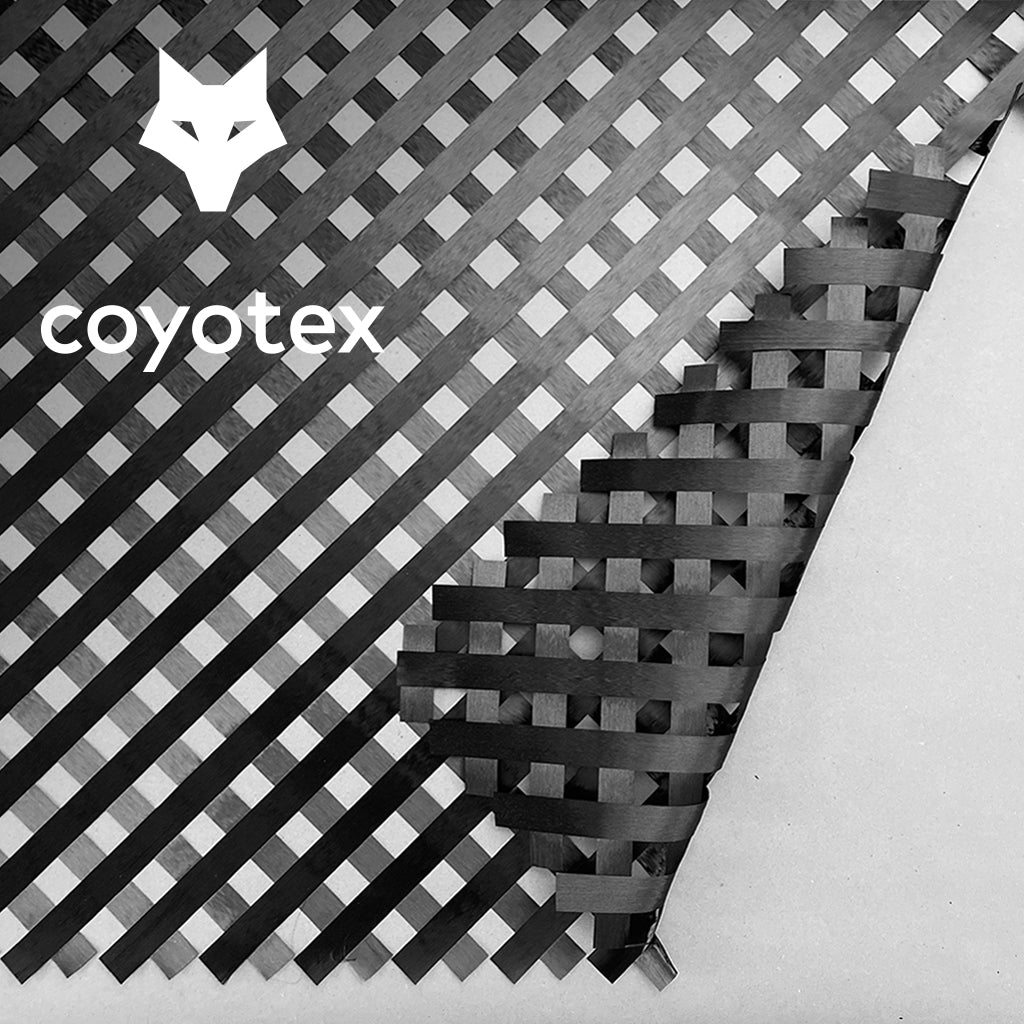 Kohlegelege / Carbon Gelege / Kohlefaser Gelege, Biaxial/Bidiagonal, Spread Tow coyotex™