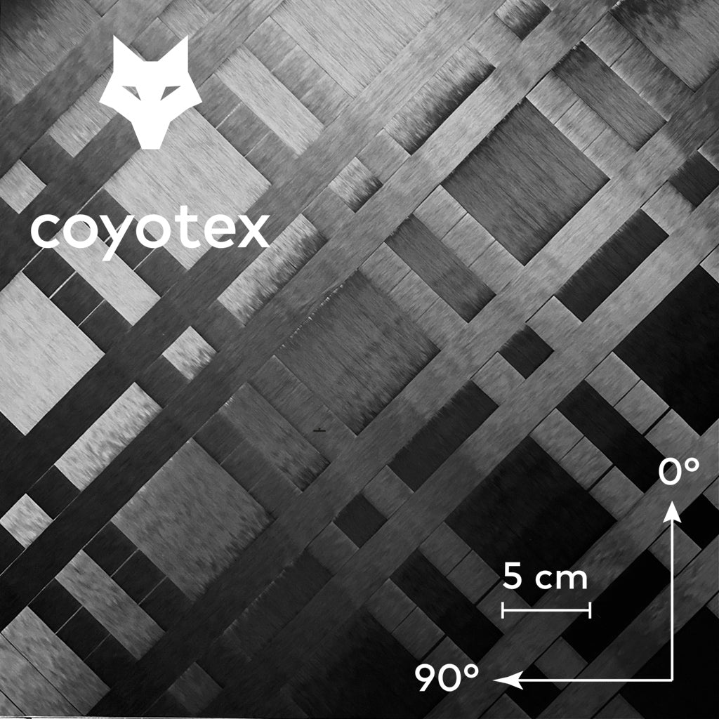 Kohlegelege / Carbon Gelege / Kohlefaser Gelege, Biaxial/Bidiagonal, Spread Tow coyotex™