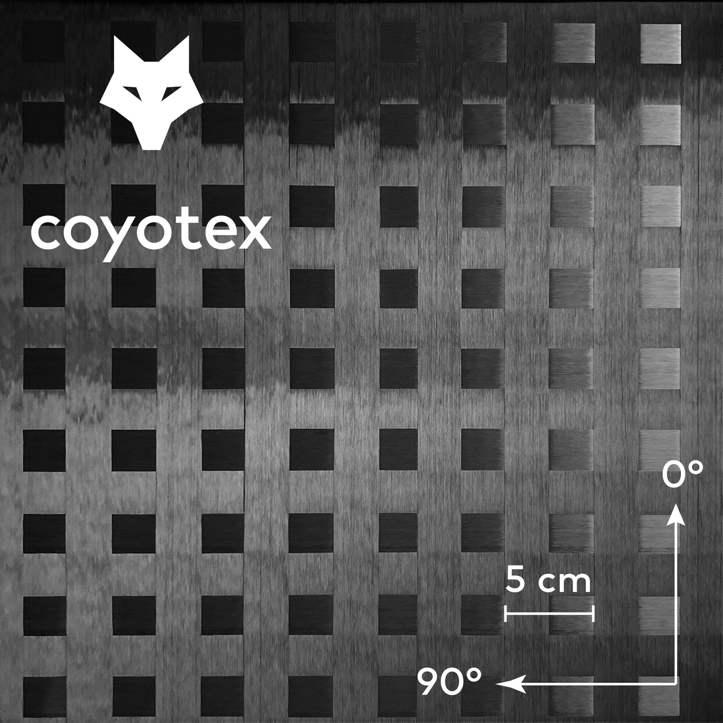 Kohlegelege / Carbon Gelege / Kohlefaser Gelege, Biaxial/Bidiagonal, Spread Tow coyotex™
