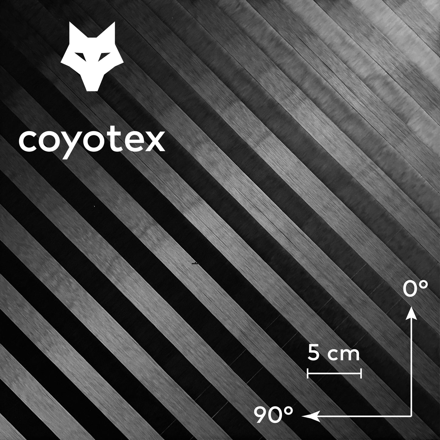 Kohlegelege / Carbon Gelege / Kohlefaser Gelege, Biaxial/Bidiagonal, Spread Tow coyotex™