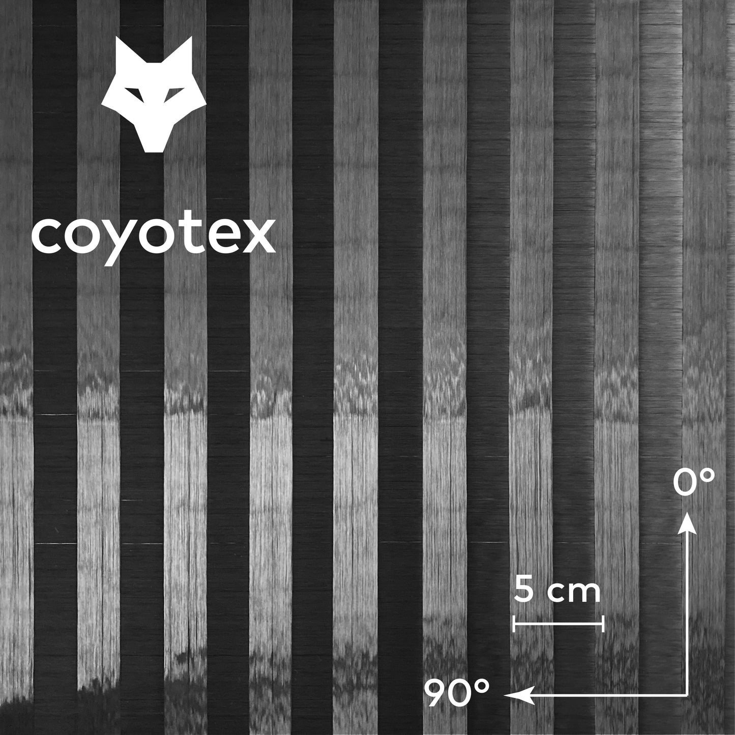 Kohlegelege / Carbon Gelege / Kohlefaser Gelege, Biaxial/Bidiagonal, Spread Tow coyotex™