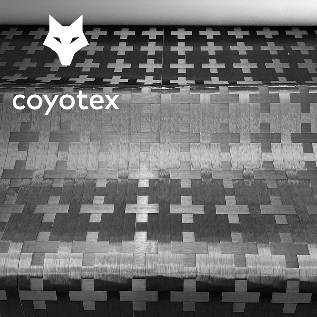 Kohlegelege / Carbon Gelege / Kohlefaser Gelege, Biaxial/Bidiagonal, Spread Tow coyotex™
