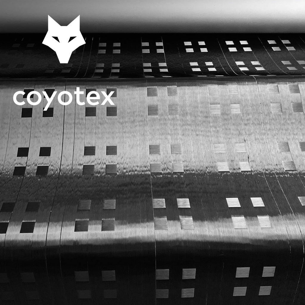 Kohlegelege / Carbon Gelege / Kohlefaser Gelege, Biaxial/Bidiagonal, Spread Tow coyotex™
