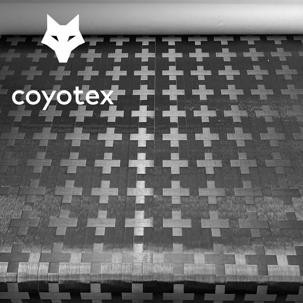 Kohlegelege / Carbon Gelege / Kohlefaser Gelege, Biaxial/Bidiagonal, Spread Tow coyotex™