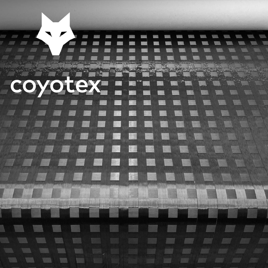 Kohlegelege / Carbon Gelege / Kohlefaser Gelege, Biaxial/Bidiagonal, Spread Tow coyotex™
