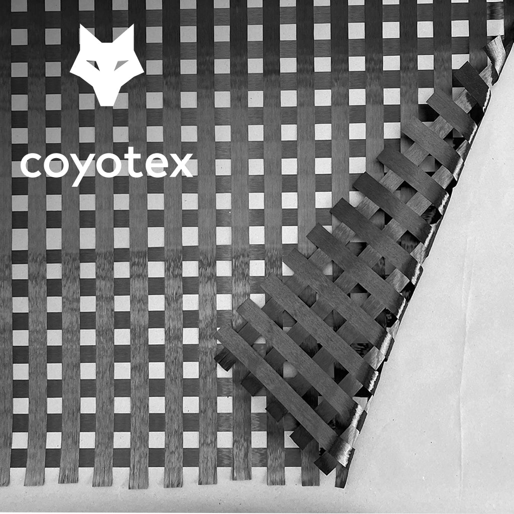 Kohlegelege / Carbon Gelege / Kohlefaser Gelege,  Biaxial/Bidiagonal, Spread Tow coyotex™